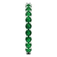 thumbnail image 4 of 1.2 ctw Wedding Band for Women - 18K White Gold Simulated Emerald Stackable Eternity Ring, 4 of 6