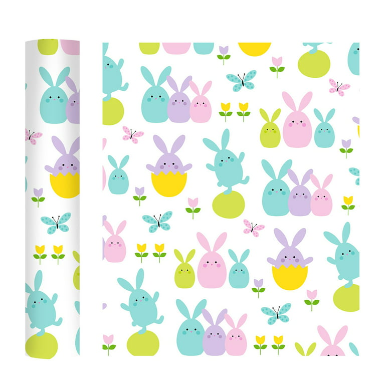 Happy Easter Day Heat Transfer Vinyl HTV Iron on Vinyl Bundle Bundle Suitable for Shirts Patterns, Size: One size, Other