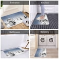 thumbnail image 6 of Uemuo Snowman And Christmas Tree Printed Door Mat Indoor Doormat 16"x24",Front Back Door Mats Non Slip Entrance Rugs,Inside Doormats for Entryway, 6 of 9