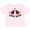 AD-Pink, variant on Love Bugs Red Ladybugs Valentine's Day Boys or Girls Toddler T-Shirt