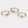 thumbnail image 4 of 18g Nose Rings for Women 18 Gauge 8mm Nose Rings Set Hypoallergenic Nose Piercing Jewelry Cartilage Earring Hoop Helix Hoop, 4 of 4