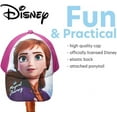 thumbnail image 3 of Disney Girls’ Frozen Baseball Cap – Elsa and Anna Ponytail Hat for Girls (Ages 4-7), 3 of 6