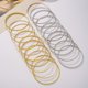 thumbnail image 2 of Nvzi Pulseras delicadas, pulseras modernas en capas, regalos apilables, 10 piezas, oro E, 2 of 4