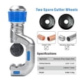 thumbnail image 2 of Cortador de tubos iCrimp CT-532 para cobre, acero inoxidable 5-32 mm, 2 of 9