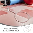 thumbnail image 4 of CRILSTYLEO 6Ud Organizador De Balones De Baloncesto En Metal Para Montaje En Pared Uso Interior, 4 of 8