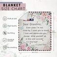 thumbnail image 2 of Grandma Gifts - Best Grandma Gifts Throw Blanket50\u201dx60\u201d, Unique Grandma Birthday Gift, Gifts Ideas for Grandma from Granddaughter, Gifts for Grandma Mothers Day Christmas, 2 of 6