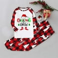 thumbnail image 2 of KHONTS Family Matching Pajamas Sets for Christmas Cute Printed Comfort Crew Neck Long Sleeve T Shirts and Pants Loungwears Men M, 2 of 4