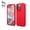 Red, variant on Entronix Silicone Case Compatible with iPhone 14 Pro, Protective Cover, Red