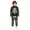 R2 Black2, variant on Ruiwill Toddler Boys 2 Piece Outfit Set Skeleton Print Long Sleeve Hooded Collar Hoodie With Pants Set Winter Halloween Breathable Boy Outfit Set Size 3-4 Years Black