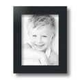 thumbnail image 2 of ArtToFrames 6" x 8" Black Satin Picture Frame, 6x8 inch Black MDF Poster Frame (WOM-5180), 1 Pack, 2 of 7