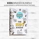 thumbnail image 2 of Kids Savings Binder, Money Savings Challenge Binder, A6 Money Saving Budget Binder with Cash Envelopes, Fun Cash Savings Binder, 2 of 5