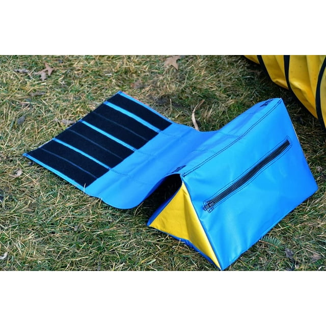 Handlers Choice Lot de 2 sacs tunnel en PVC Pro Grip avec base en caoutchouc synthétique pour une prise multi-surfaces