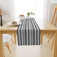 thumbnail image 2 of Fabstyles Broadway Stripe Cotton Table Runner, Washable Woven Table Runner for Dining, Kitchen, Coffee, and Patio Table, 2 of 4