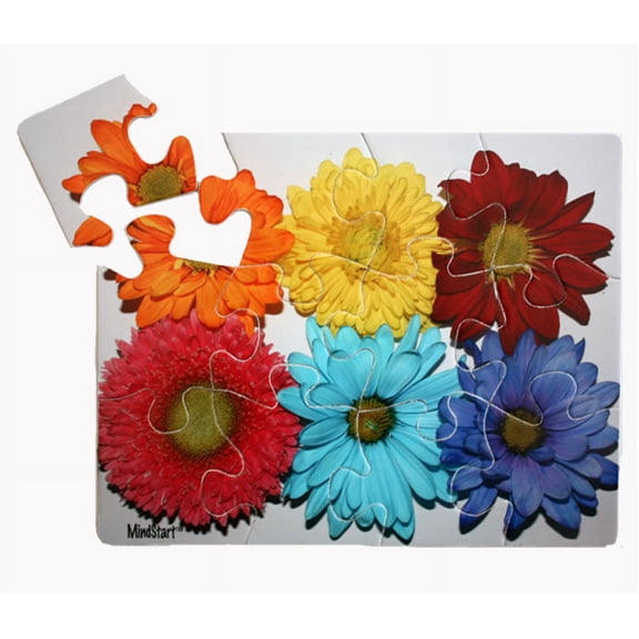 Mind Start Puzzles Flowers 12 Piece Large Piece Jigsaw Puzzle