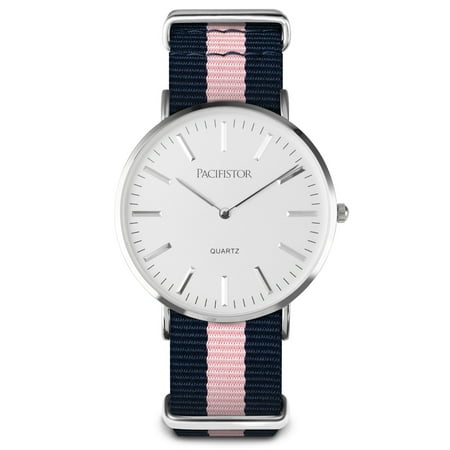 Analogue Dial Watch - Unisex Analogue Japanese Quartz Wrist Watch White Dial Ultra Thin Slim Classic
