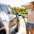 thumbnail image 4 of MMJ Pressure Washer Gun Foam Cannon High Pressure Hose Nozzle 8 Gear Adjustable Car Wash Foam Sprayer with Foam Pot for Garden, 4 of 7