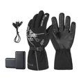 thumbnail image 1 of Guantes térmicos con pilas Invierno Impermeable 3 niveles Control de temperatura Pantalla táctil Mitón para motocicleta Senderismo Esquí Camping L Zulema Guantes calefactables, 1 of 8