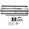 thumbnail image 3 of Wall Mounted Spice Rack, Strong Bearing Capacity Thickened Spice Organizer Save Space Elegant Multipurpose  For Bathroom, 3 of 8