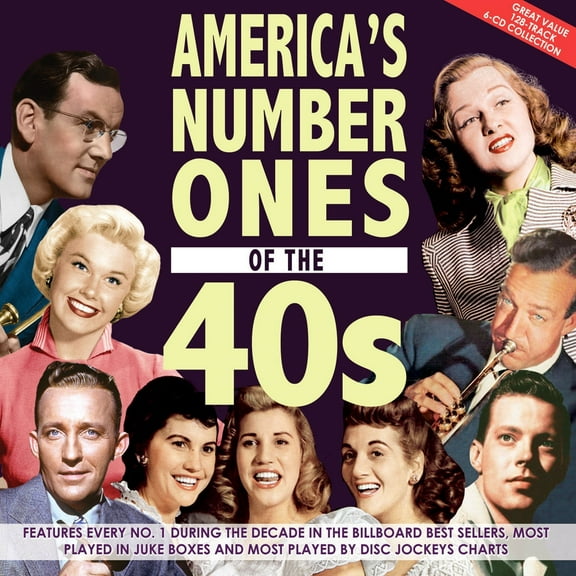 Various Artists - America's No. 1's Of The '40s - Music & Performance - CD