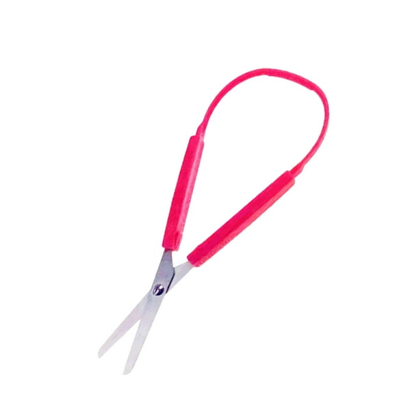 Yuarrent Tijera de seguridad de acero inoxidable, tijeras de papelería adaptables elásticas, artesanía, papelería de oficina, tijeras para Type9 NO9