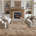 thumbnail image 5 of Jingle bears Large Area Rug 8x10 Light Brown Plush Fuzzy Fluffy Faux Sheepskin Fur Rug Washable Furry Rug for Living Room Bedroom, 5 of 7