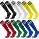 thumbnail image 1 of 6 pares de calcetines de fútbol, ​​calcetines de compresión elásticos de color hasta la rodilla, calcetines deportivos de fútbol para hombres y mujeres, 1 of 5