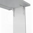 thumbnail image 3 of Wall-Mounted Foldable Table with Multiple Shelves in White for Small Spaces, 3 of 8