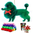 thumbnail image 2 of LoonWear 100Pcs Mix Color Plush Pipe Cleaners Craft Kit Flexible Bendable Wire Chenille Stems Children DIY Craft Decoration Making Kit, 2 of 5