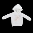 thumbnail image 3 of Lindo suéter de muñeca para 30 cm / 12 pulgadas Muñecas de bebé Moda Niñas Regalos Colecciones Muñecas Accesorios Muñeca Ropa con capucha blanca Baoblaze Sudadera cerrada Muñeca BJD, 3 of 8