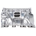 thumbnail image 1 of Edelbrock Collecteur d'Admission 21051 Performer; Double Plane; Autonomie de Ralenti-5500 Tr/min; Poli; Aluminium; Sans Égout, 1 of 6