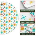 thumbnail image 6 of 48 Inch Christmas Tree Skirt – Velvet Plush Tree Mat, Soft Thickened Polyester with Red Ties, Single-Sided Printing, Available in 30in/36in/48in, Perfect for Holiday Xmas Tree Decoration, 6 of 7