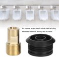 thumbnail image 4 of Urinal Connector, Anti Leakage Excellent Sealing Property Pure Copper+Rubber Toilet Sealing , For Toilet, 4 of 8