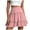 Pink, variant on larppty Pleated Skirts for Women Flowy Boho Ruffle Mini Skorts Crochet Casual Golf Tennis Skirts Beach Vacation Outfits 2026(White, M)