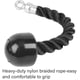 thumbnail image 3 of Cuerda deportiva para tríceps, entrenamiento de fuerza para tríceps, mangos de nailon antideslizantes para espalda, bíceps, tríceps, gimnasio o hogar, 3 of 5