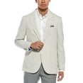 thumbnail image 3 of TailorByrd mens  Textured Sportcoat, 38R, White, 3 of 5