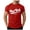 Red, variant on Leey-World Men's T-Shirt Short Sleeve Crew Neck Textured Shirts Classic Knit Pullover Tees Mens Tshirts(White,L)