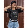 thumbnail image 2 of Here To Pet The Dogs T-Shirt Women -Smartprints Designs, Female x-Large, 2 of 4