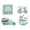 Mint Green, variant on Ympkerial Spring Table Centerpiece - Hello Sunshine Wooden Signs for Easter Farmhouse Rustic Decor, Set of 4 Pcs Fresh Style Spring Table Decorations for Home Office Indoor Party