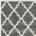 thumbnail image 5 of SAFAVIEH Montauk Crispian Geometric Quatrefoils Cotton Runner Rug, Black/Ivory, 2'3" x 7', 5 of 6