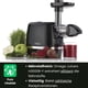 thumbnail image 3 of Extractor de masticación lenta Juicer Omega H3000R, 150 W, color negro, 3 of 5