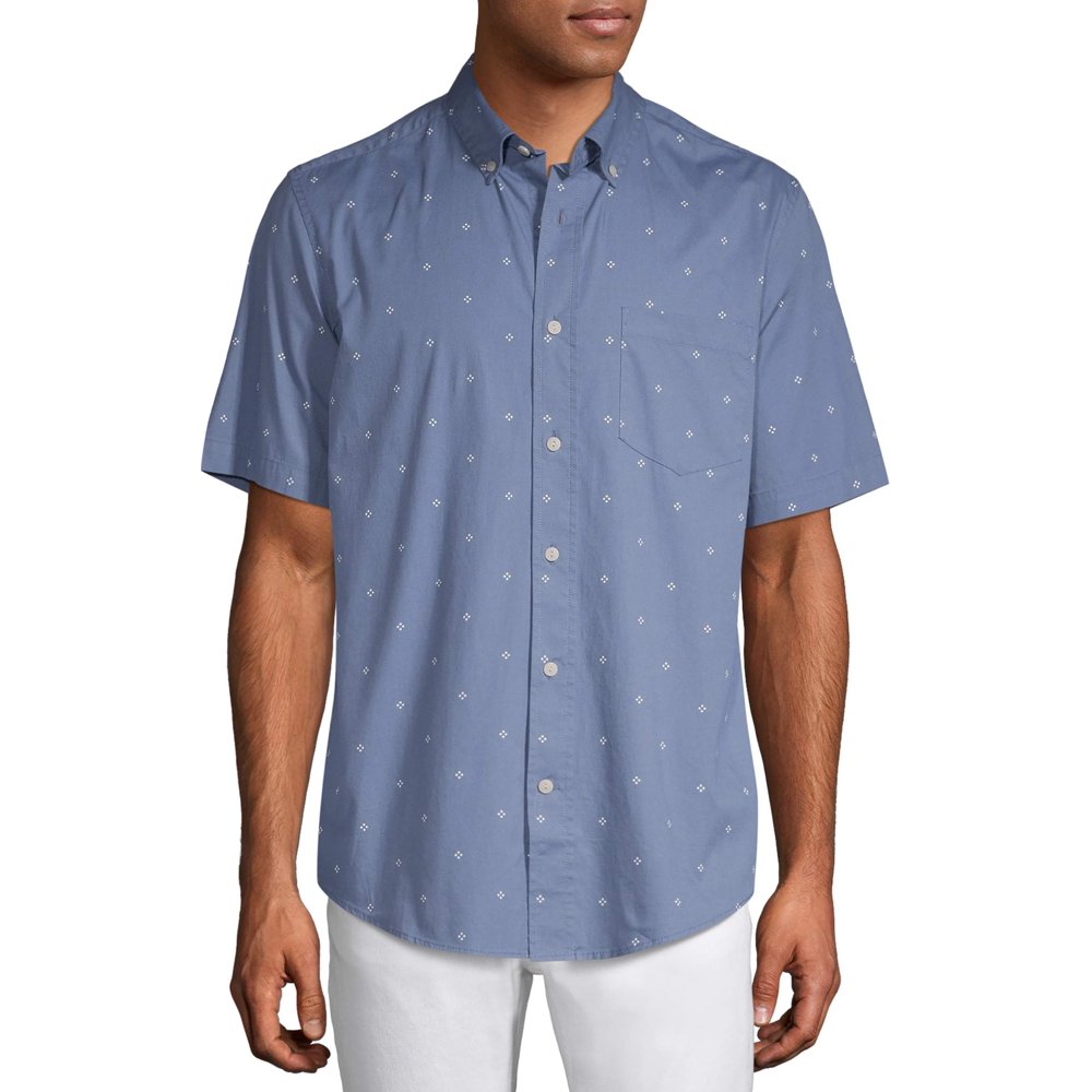 george mens short sleeve shirt