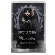 Monster High Wednesday Collectible Doll, Rave’N Wednesday in Black Gown Inspired by Dance Scene