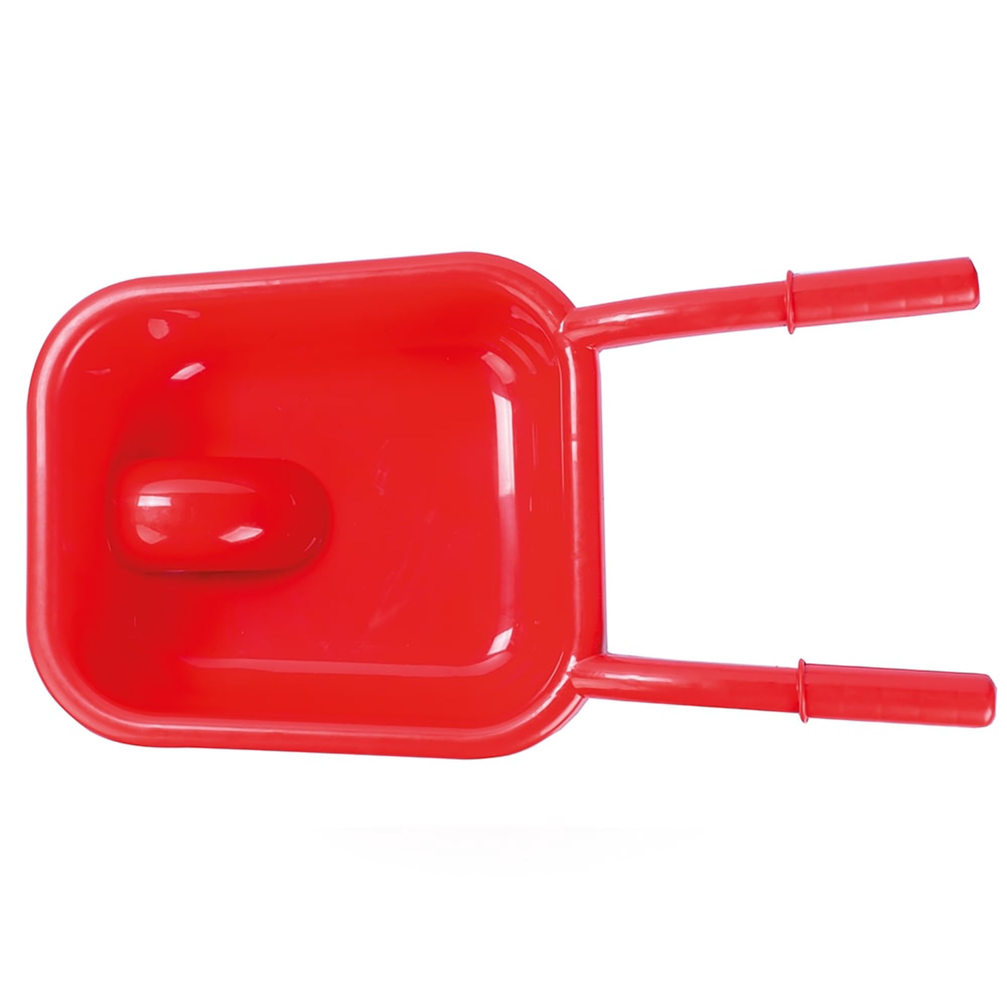 Dolu: Wheelbarrow: Red - Beach & Garden Play Toy, Indoor & Outdoor, Functional Yard Work & Transport Toy, Easy Push, Durable Plastic, Kids Ages 3+