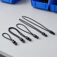 thumbnail image 4 of AURARMLET 25Ud Código Elástico Con Gancho Para Mochilas Y Equipaje Resistente Y Color Negro, 4 of 8