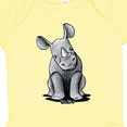 thumbnail image 4 of Inktastic Curious Rhinos Boys or Girls Baby Bodysuit, 4 of 5