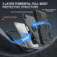 thumbnail image 3 of Funda para iPad SIBEITU Rugged Military Grade 11/10 Gen 11", 3 of 8
