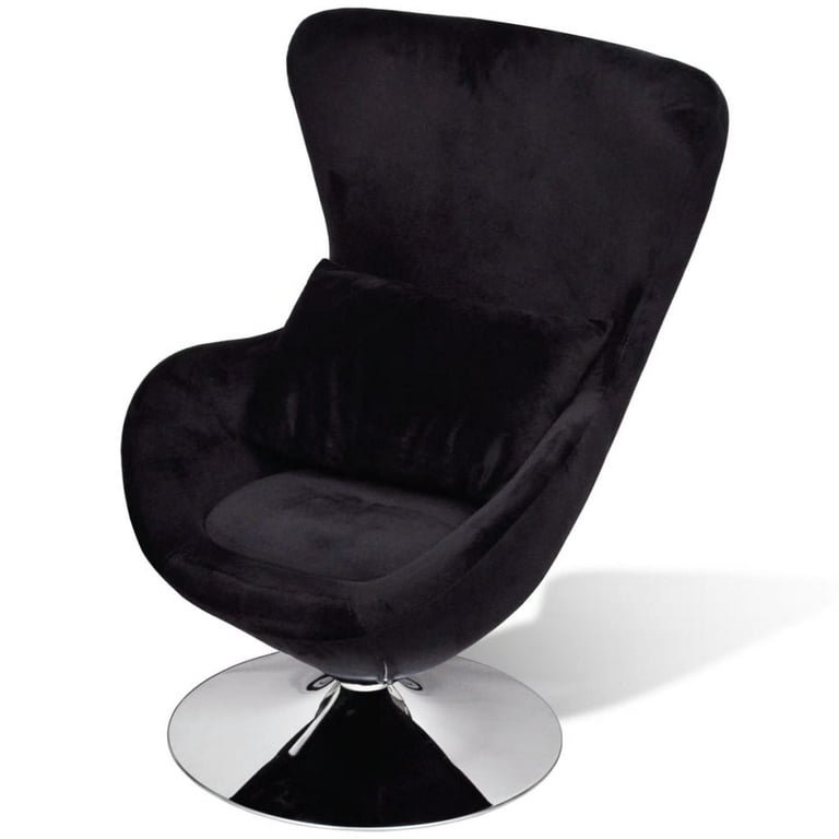 vidaXL Armchair Upholstered Swivel Accent Club Chair for Living