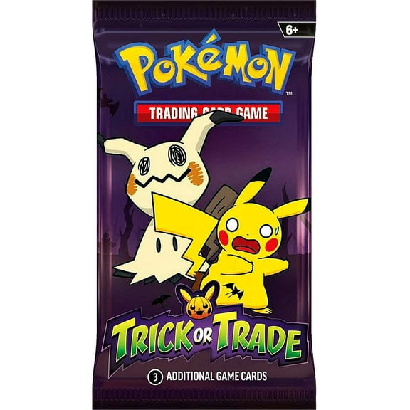 Pokemon 2023 Halloween Trick or Trade BOOster Pack (3 Cards (Great for Trick or Treating Hand Outs!))