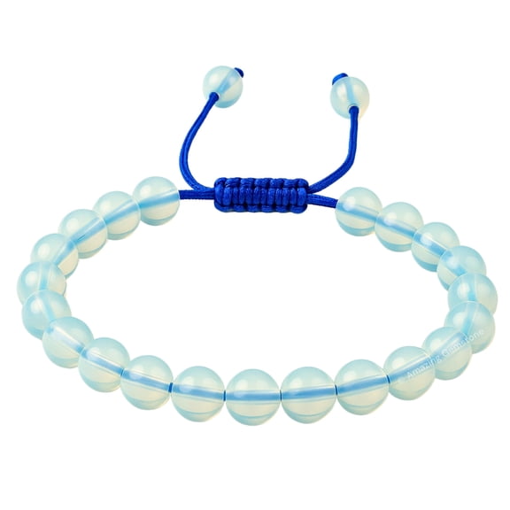 Opalite Crystal Bracelet - 8mm Beaded Bracelet and Healing Stones