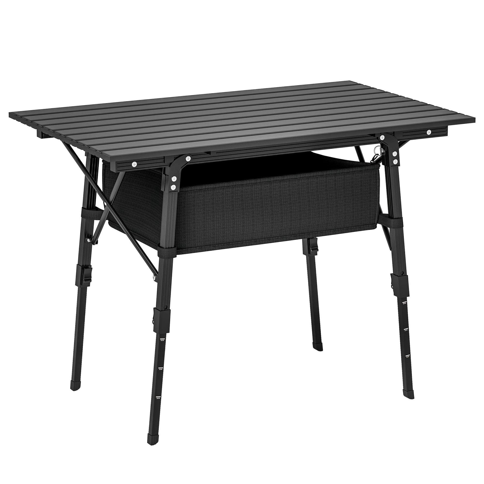 Coleman, Camping Table, Compact Roll-Top Aluminum, Seats 4